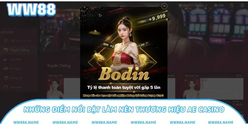 AE Casino – Sảnh casino sexy live hot nhất hiện nay Những điểm nổi bật làm nên thương hiệu AE Casino