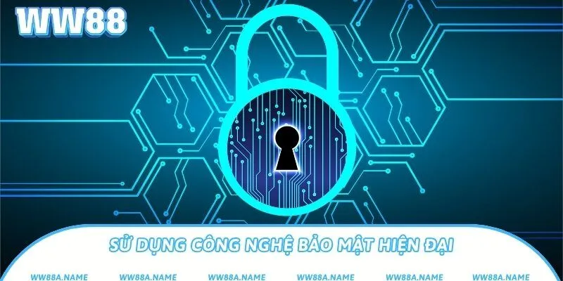Sử dụng công nghệ bảo mật hiện đại